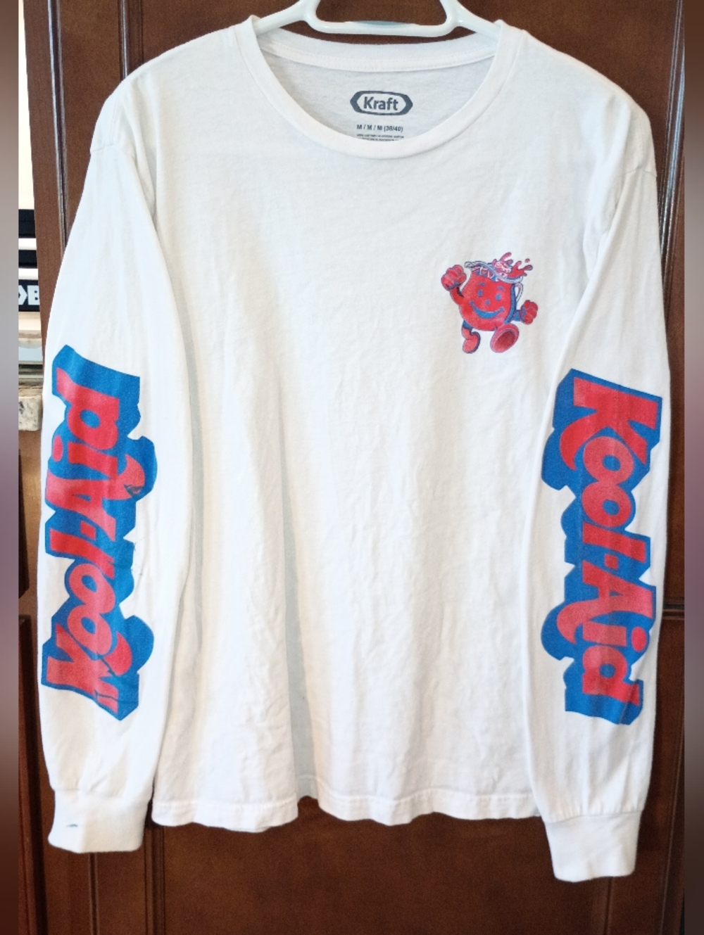White Long-Sleeve Graphic Shirt - Kool Aid